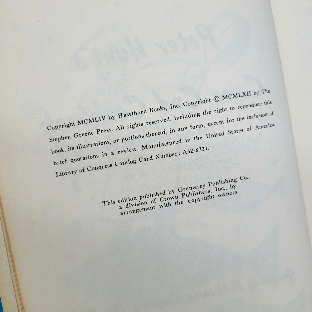 Peter Hunt's Cape Cod Cookbook 1962 Vintage‎ New England Cook Book Recipes